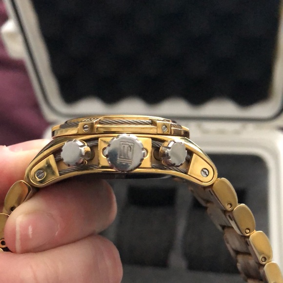 Womens Invicta bolt zeus gold Jason Taylor Limited Edition #14608 VERY RARE - Picture 13 of 17
